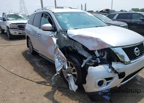 2013 Nissan Pathfinder Sl из США, поврежденный, VIN 5N1AR2MM0DC648134